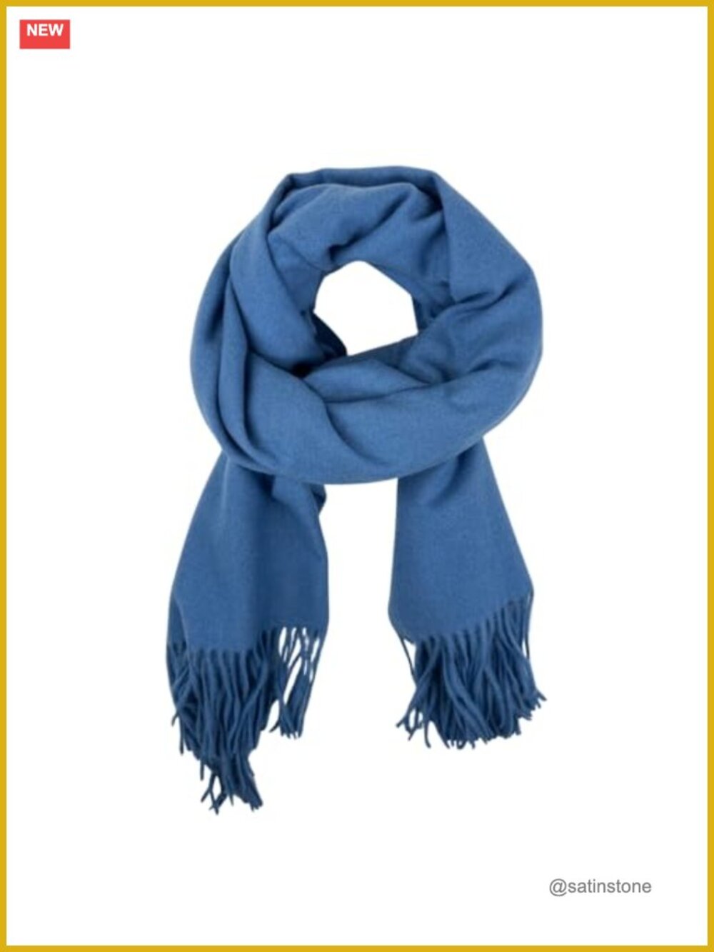Large Wool Blend Scarf Women Shawl Wrap Winter Cold Weather Fringe